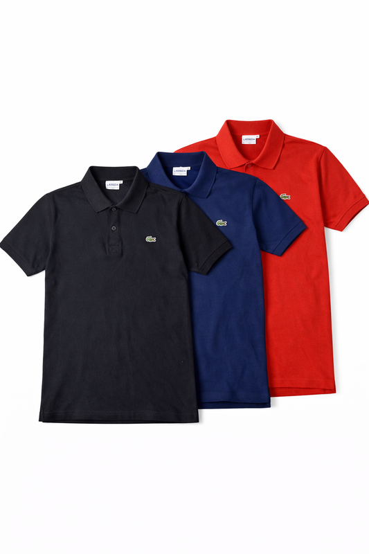 Lacoste Classic Polo Shirt – Pre-Owned | Multiple Colors & Sizes