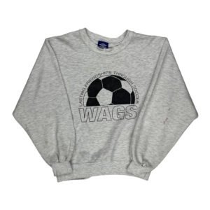 Lasting Friendships Through Soccer Umbro Sweatshirt - Small Grey Cotton