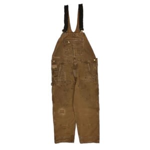 Carhartt Double Knee Dungarees - 38W 30L Brown Cotton