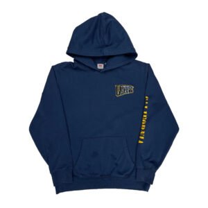 California Levis Graphic Hoodie - Large Blue Cotton