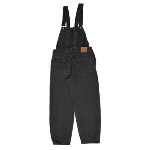 Levis Oversized Dungarees - Small Grey Denim