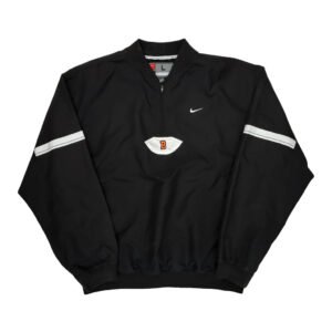 B Nike Windbreaker - Large Black Polyester