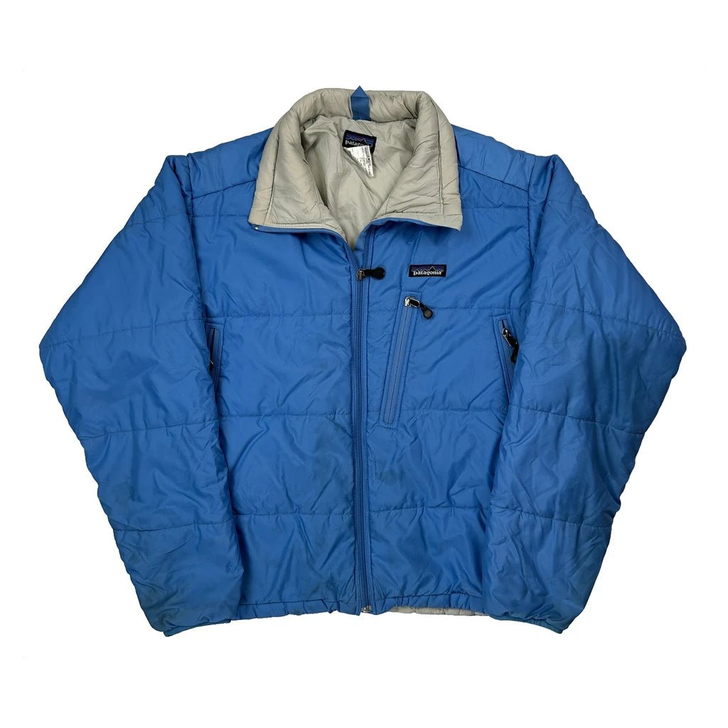 Patagonia Reversible Puffer - Large Blue Polyester