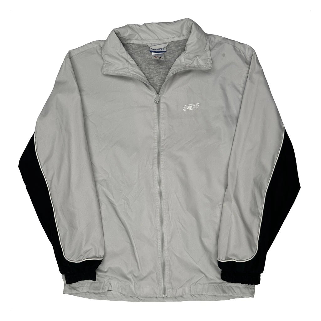 Reebok Track Jacket - Medium Grey Polyester