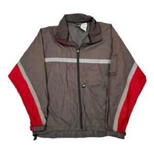 The North Face Windbreaker - XL Grey Polyester