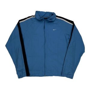 Nike Track Jacket - XL Blue Polyester