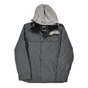 Oakley Ski Jacket - Large Grey Polyester
