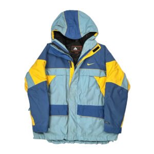 All Conditions Gear Nike Acg Graphic Ski Jacket - XL Blue Polyester