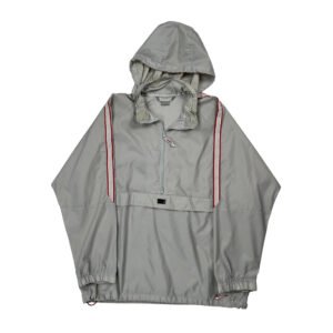 Nike Windbreaker - 2XL Grey Polyester