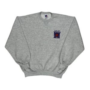 Rock The Gym Russell Athletic Graphic Sweatshirt - XL Grey Cotton