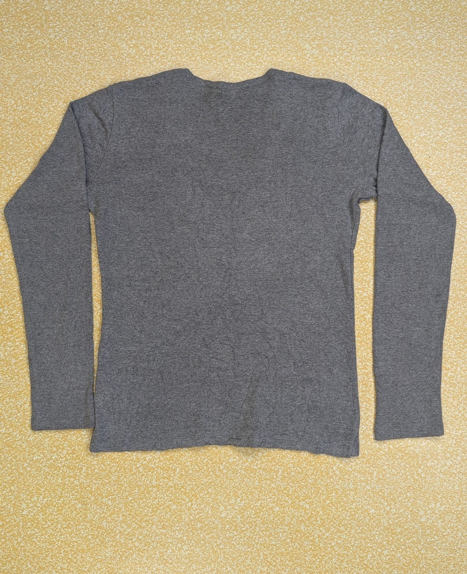 Tommy Hilfiger Women's Long Sleeve V-Neck T-Shirt Heather Gray Size M Grade B - Image 3