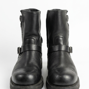 Harley-Davidson Men's Black Leather Harness Motorcycle Boots Size 11 US - Model 98403