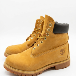 Timberland Boys' Premium 6-Inch Waterproof Boots - Model 12909 - Wheat Color - Size 5 US