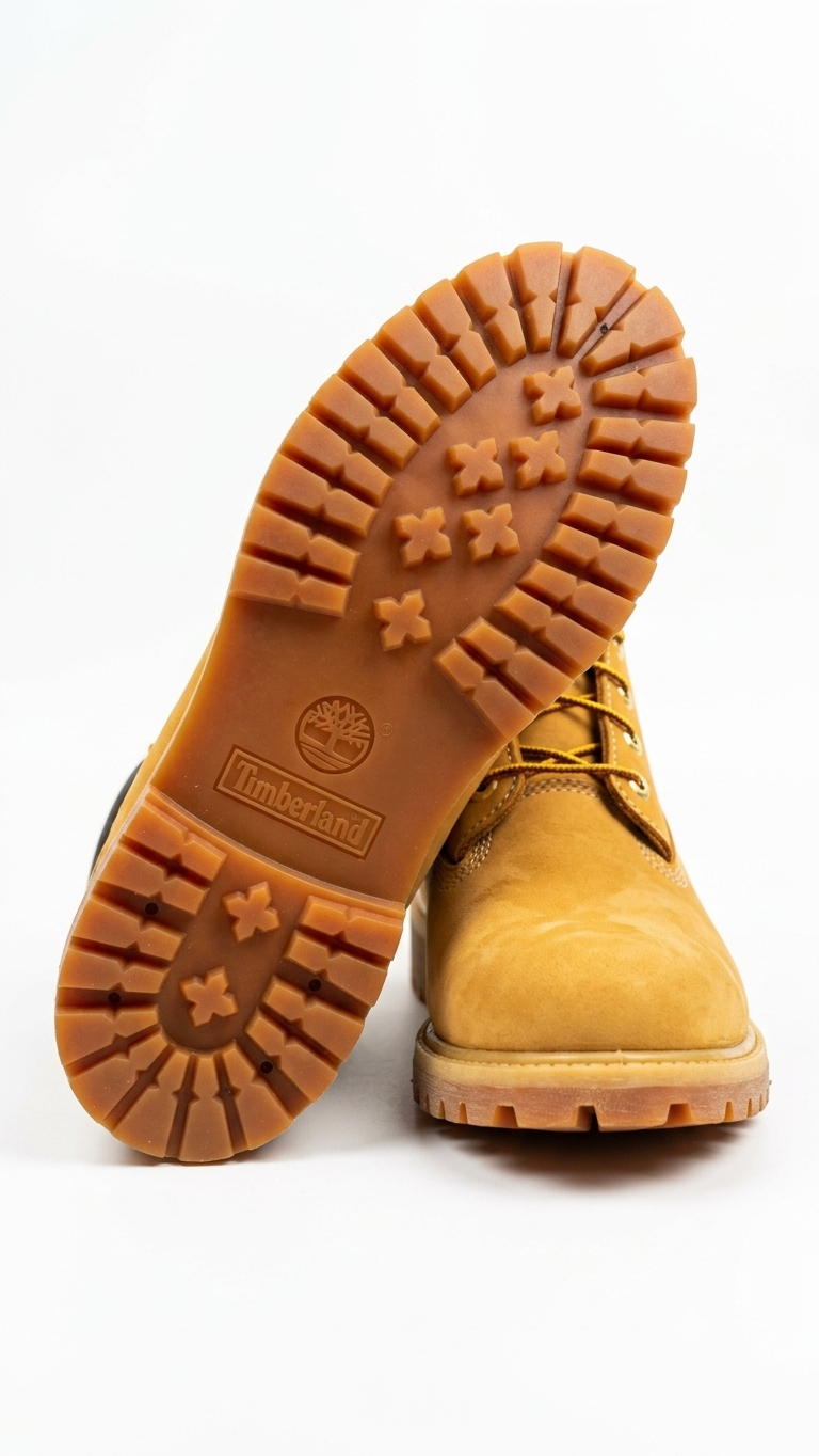 Timberland Men's 3-Eye Classic Lug Shoes - Wheat Tan Leather - Model 23399 - Size 9 W - Image 3