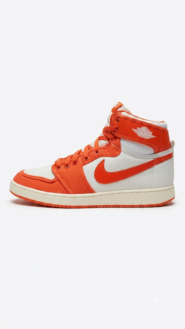 Nike Air Jordan 1 AJKO Rush Orange White High Top Sneakers DO5047-801 Size 8.5