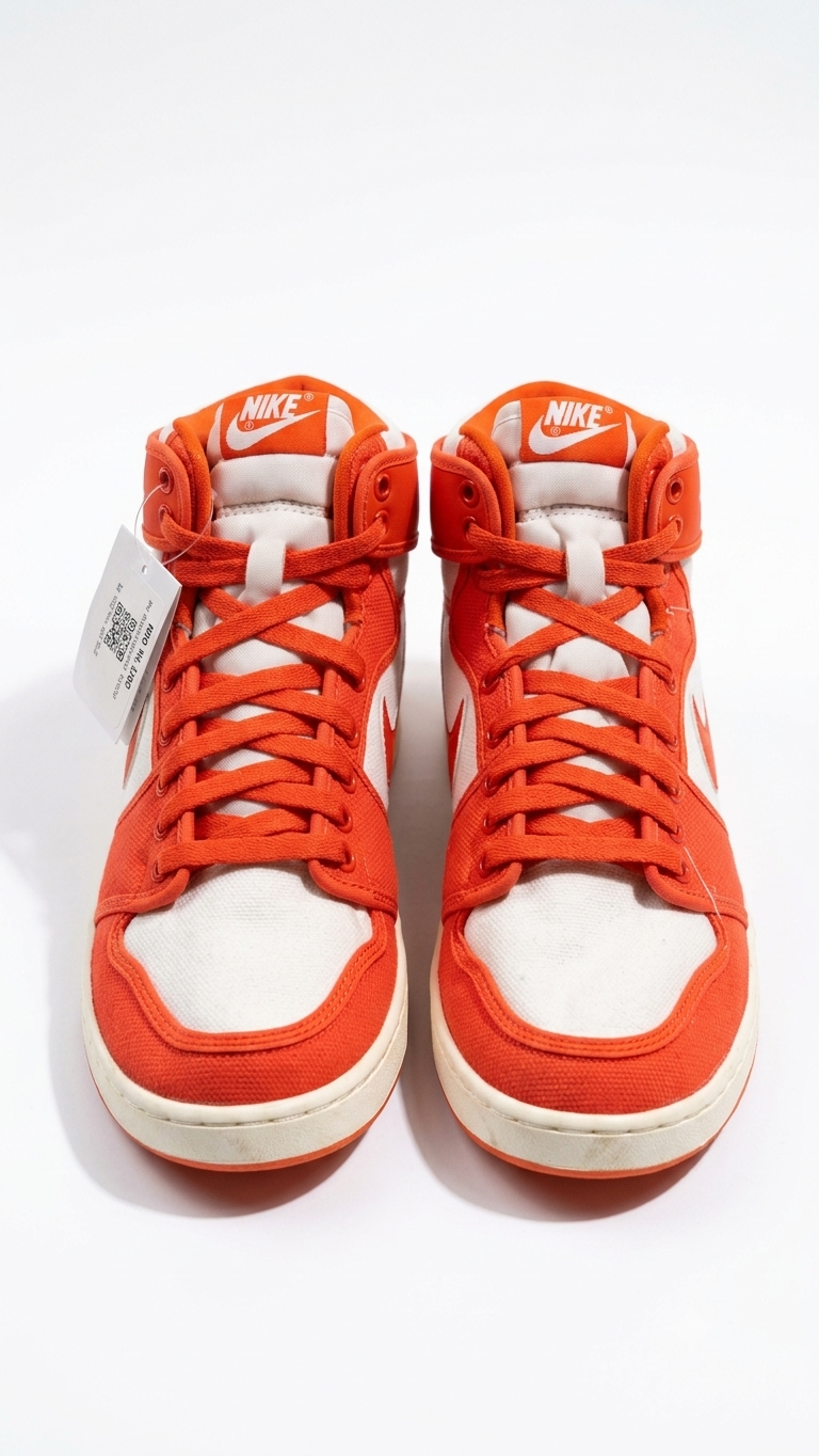Nike Air Jordan 1 AJKO Rush Orange White High Top Sneakers DO5047-801 Size 8.5 - Image 2