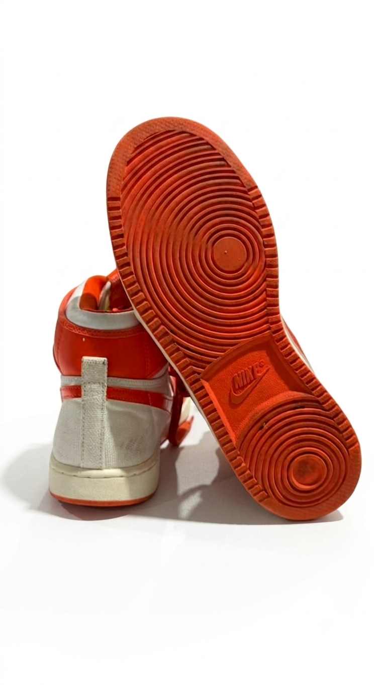 Nike Air Jordan 1 AJKO Rush Orange White High Top Sneakers DO5047-801 Size 8.5 - Image 3