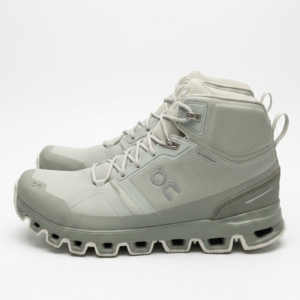 On Cloud Cloudrock Waterproof Women's Hiking Boots Size 10 W10 Grey Green