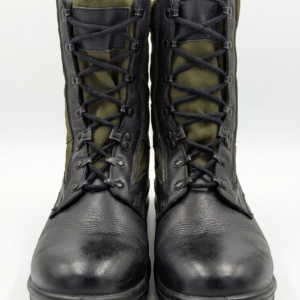 Genuine Austrian Army KAZ 03 Military Combat Boots Baltes Olive Black Men's Size 42 US 9