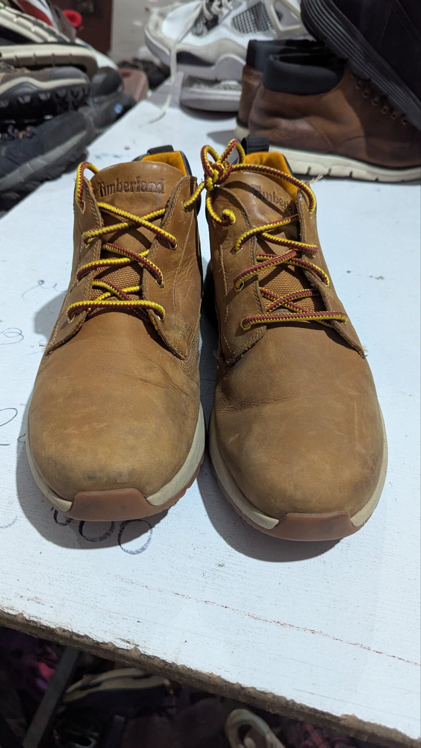 Vintage Timberland Boots Bundle (5 Pairs) - Leather & Nubuck Waterproof Mix Lot - Image 5