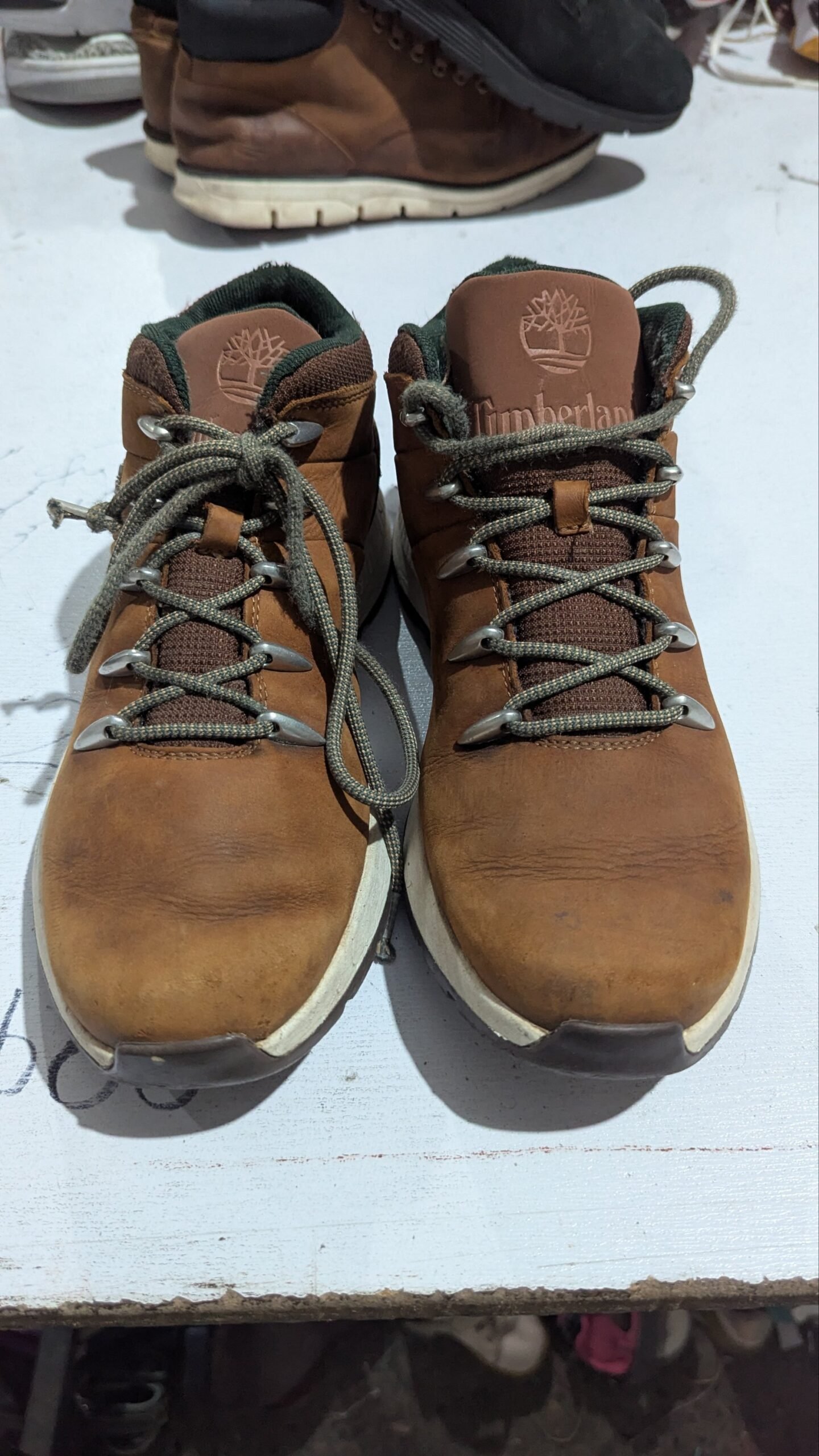 Vintage Timberland Boots Bundle (5 Pairs) - Leather & Nubuck Waterproof Mix Lot - Image 6