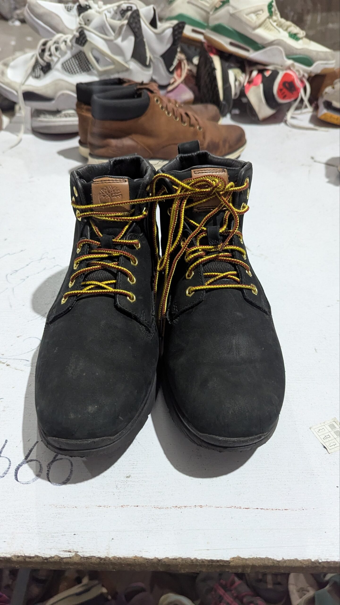 Vintage Timberland Boots Bundle (5 Pairs) - Leather & Nubuck Waterproof Mix Lot - Image 8