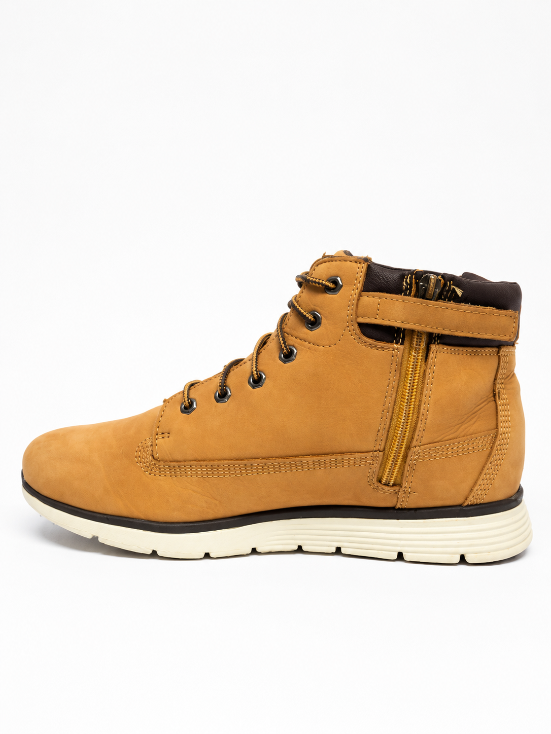 Timberland Killington Side Zip Chukka Boots Wheat Youth US 7 A19JH Leather